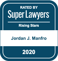 Rated By Super Lawyers | Rising Stars | Jordan J. Manfro | 2020